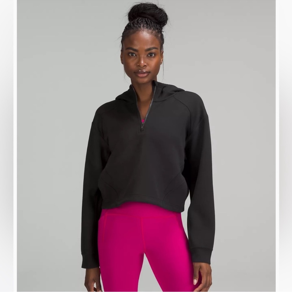Lululemon Modal Space Training Half-Zip Hoodie